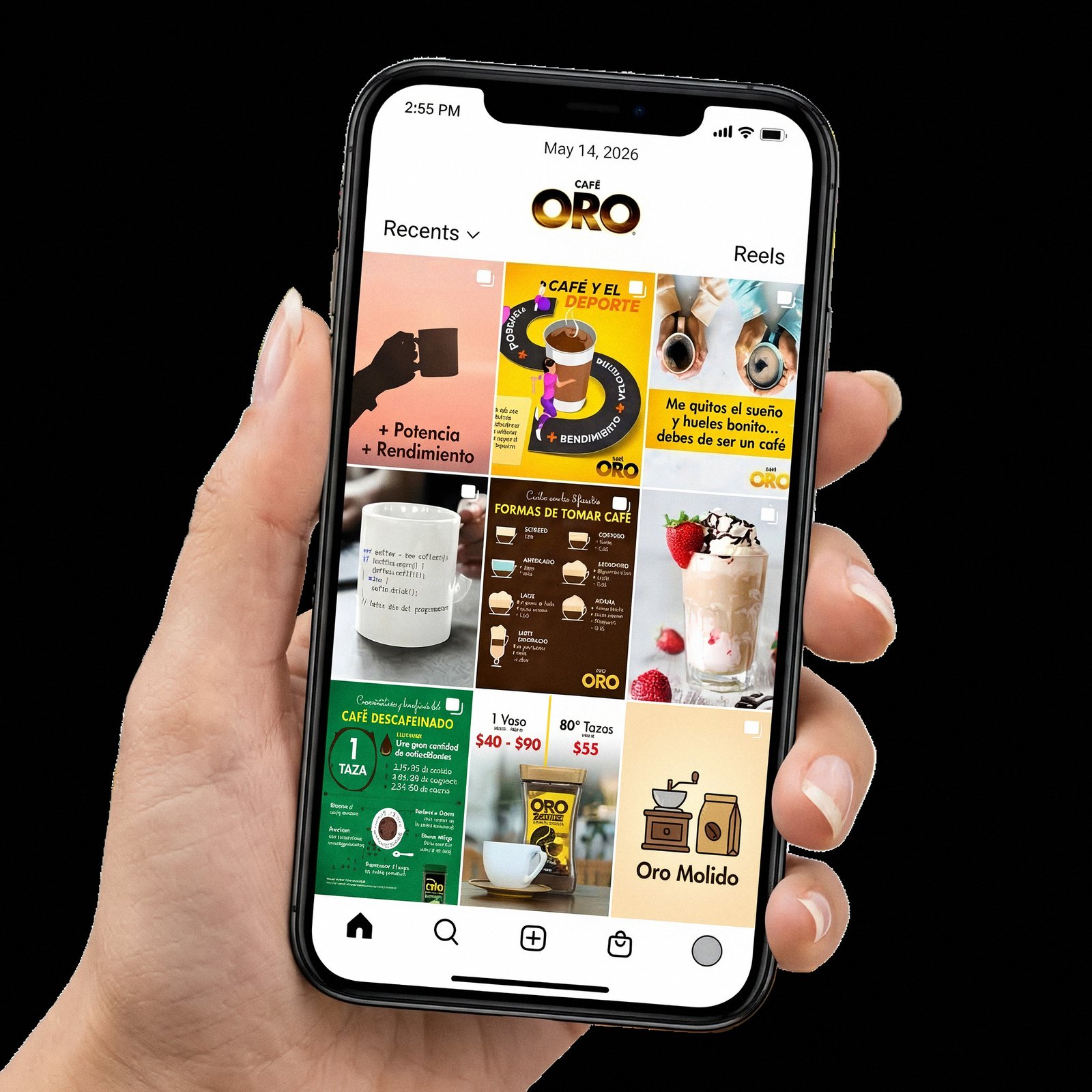 Café Oro — Comunidad y crecimiento orgánico en redes